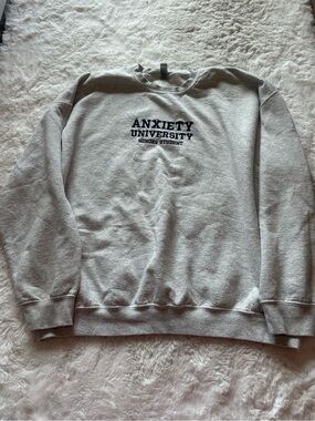 Anxiety University Crewneck Sweatshirt